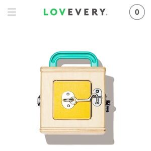 Lovevery - the Lockbox - from the Realist Play Kit (Months 19, 20, 21)